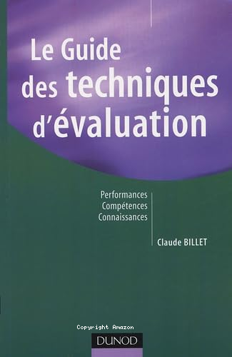 Le guide des techniques d'évaluation 