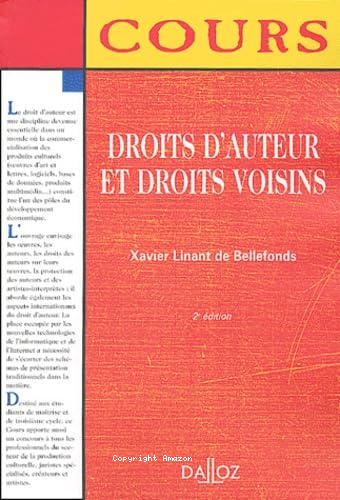 Droits d'auteurs et droits voisins