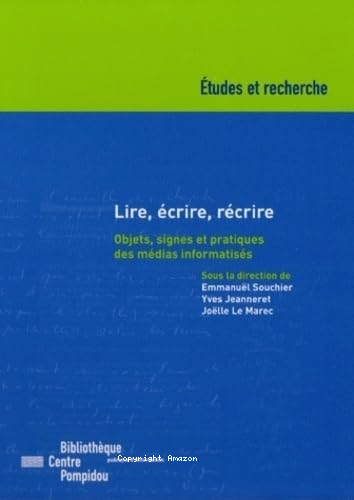 Lire, écrire, récrire 