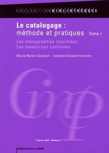 Le Catalogage