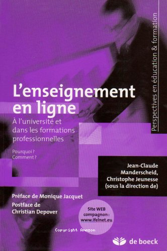 L'enseignement en ligne 