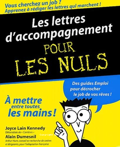 Les lettres d'accompagnement pour les nuls