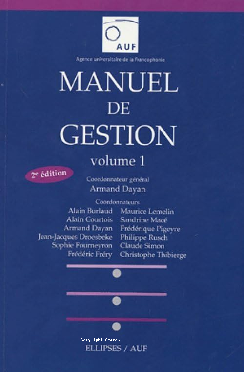 Manuel de gestion Vol.1