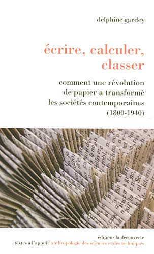 Écrire, calculer, classer