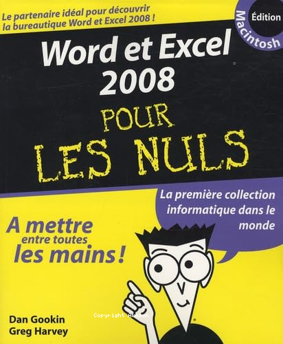 Word et Exel 2008 pour les Nuls