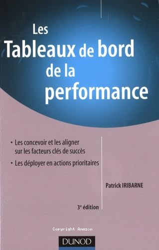 Les tableaux de bord de la performance