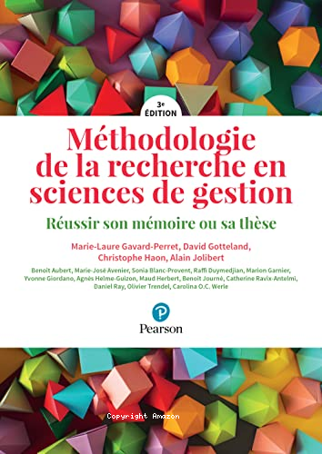 Méthodologie de la recherche en sciences de gestion