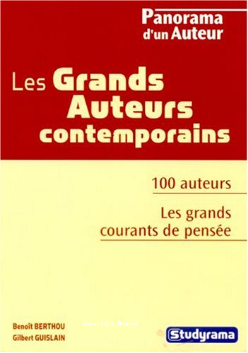 Les grands auteurs contemporains