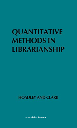 Quantitative methods in librarianship 