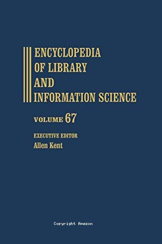 Encyclopedia of library and information science 