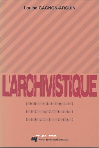 L'archivistique 