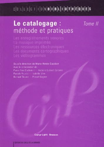 Le catalogage 