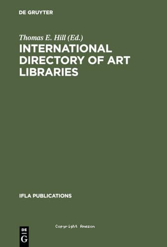 International Directory of Art libraries 