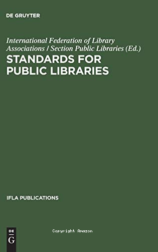 Standards for public libraries