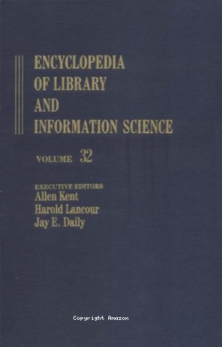 Encyclopedia of library and information science 