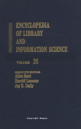 Encyclopedia of library and information science 