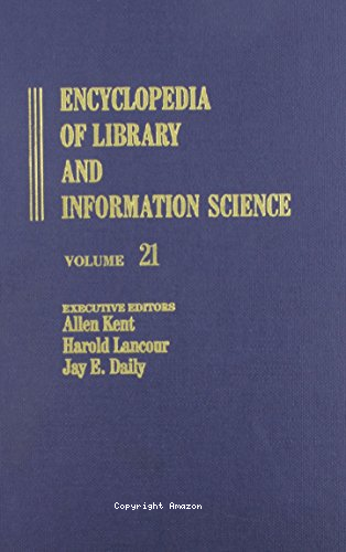 Encyclopedia of library and information science 