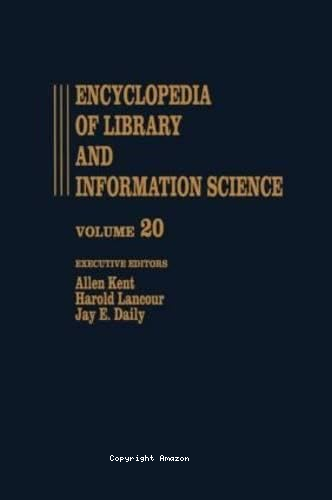 Encyclopedia of library and information science 