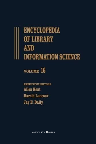 Encyclopedia of library and information science 