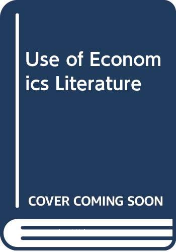 The Use of economics literature