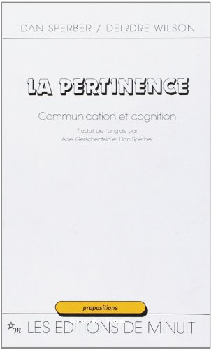 La Pertinence 