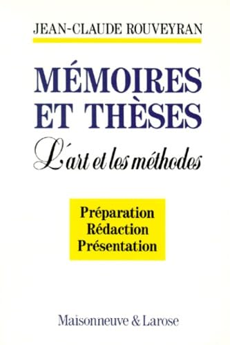 Mémoires et thèses 