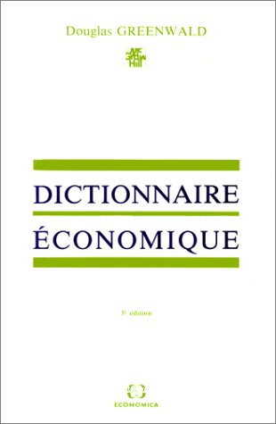 Dictionnaire &eacute;conomique