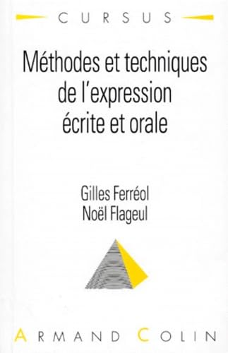 Méthodes et techniques de l'expression écrite et orale