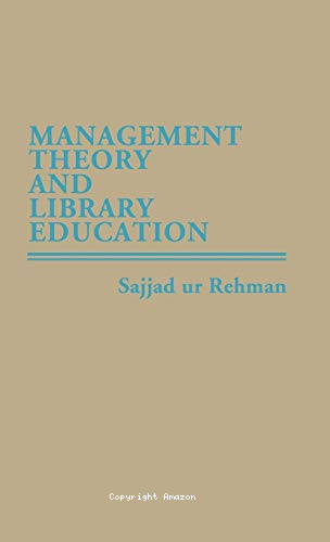 Management theory and library education