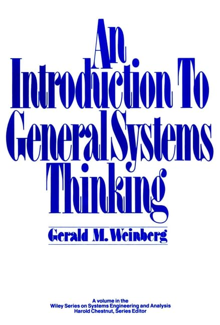 An introduction to general systems thinking