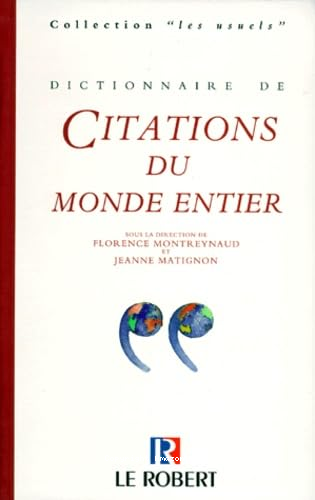 Dictionnaire des citations du monde entier