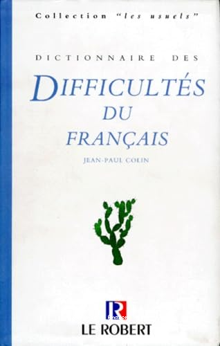 Dictionnaire des difficulés du français