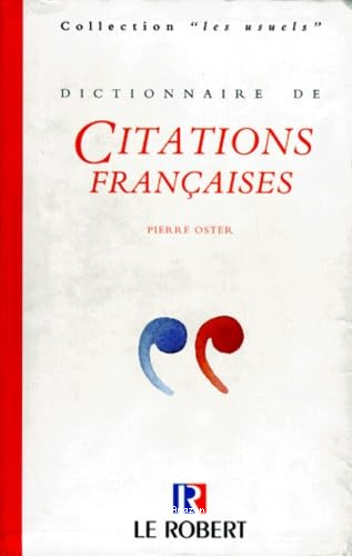 Dictionnaire de citations françaises