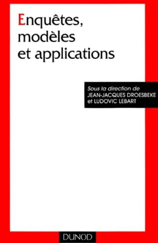 Enquêtes, modèles et applications