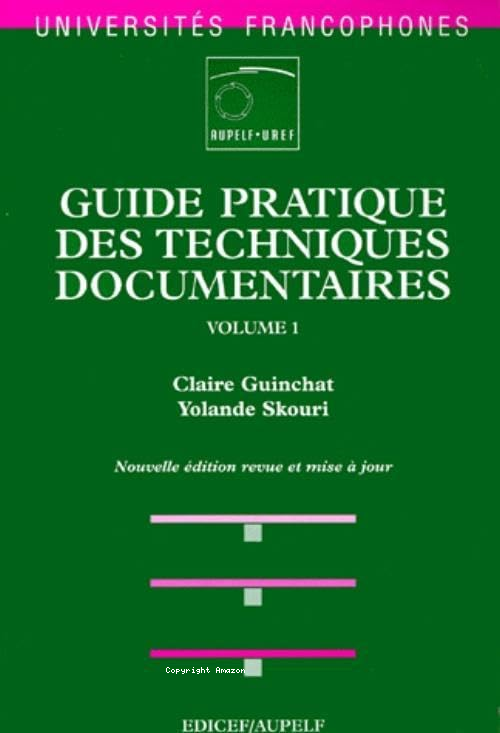 Guide pratique des techniques documentaires 