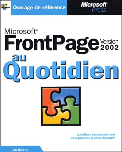 Microsoft FrontPage au quotidien 